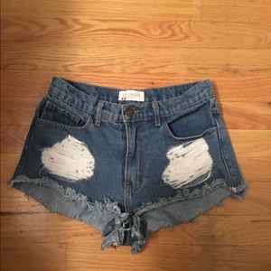 Jean shorts